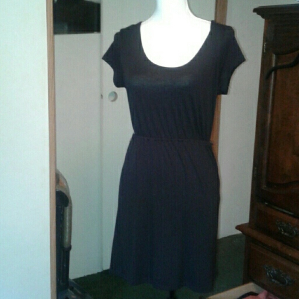 Black summer dress
